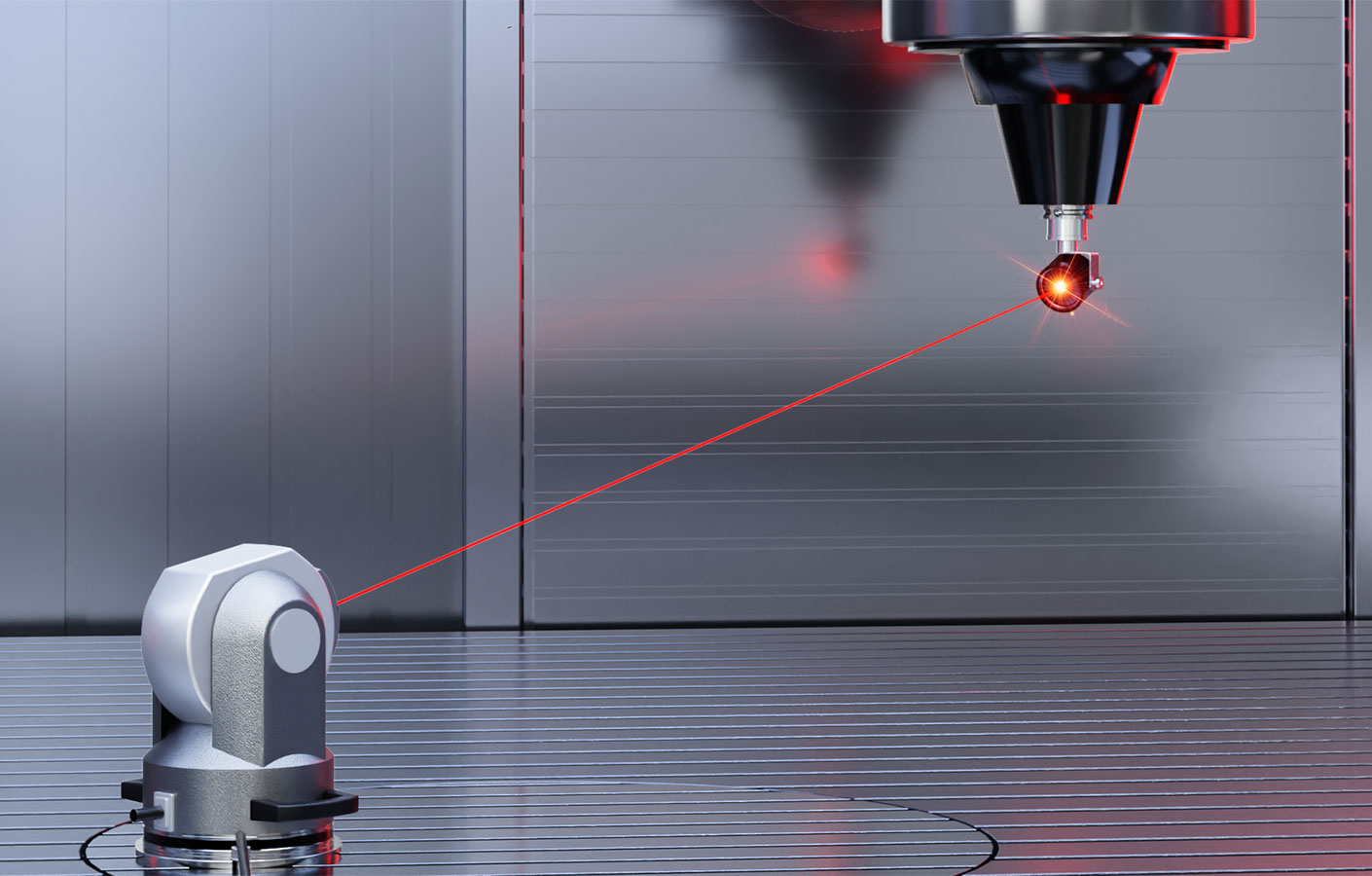 Volumetric laser measurement